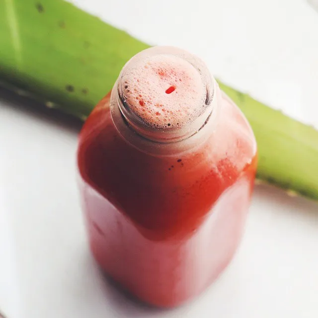 Watermelon & Aloe Vera Juice by eatherainbow | Quick & Easy Recipe | The  Feedfeed