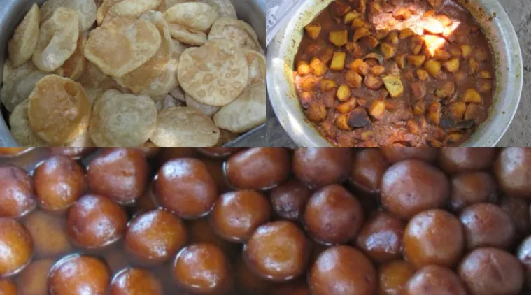 পয়লা বৈশাখের মেন্যুতে লচি-আলুরদম ও লেডিকেনি (ছবি সৌজন্য -মোহনবাগান ক্লাব ওয়েবসাইট)