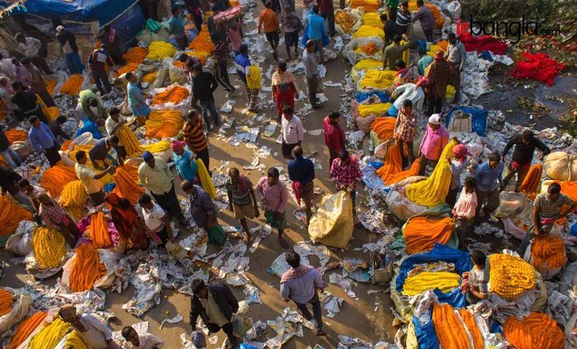 Kolkata, howrah, Flower, Market
