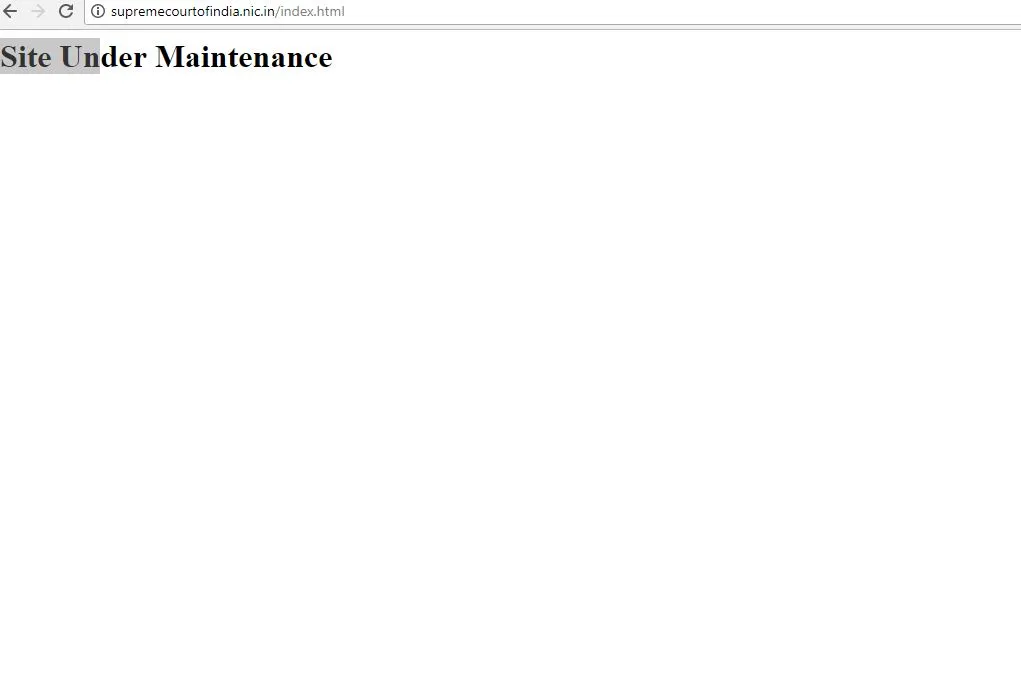 supreme court, website
