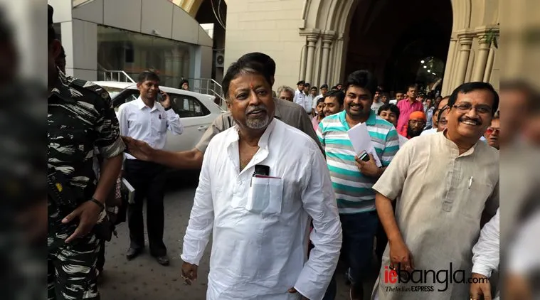 mukul roy, bjp leader