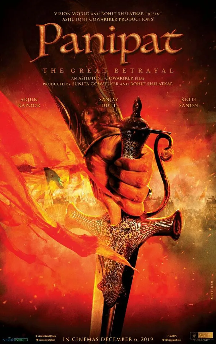 Panipat starring Arjun Kapoor, Sanjay Dutt and Kriti Sanon releases on December 6, 2019. 