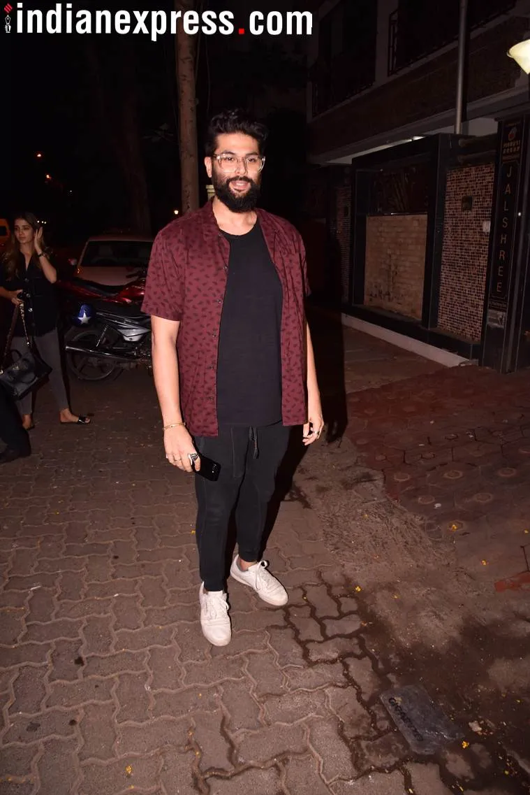 Kunal Rawal who designed Shahid Kapoor’s wedding outfit was also spotted outside Sonam Kapoor’s house.