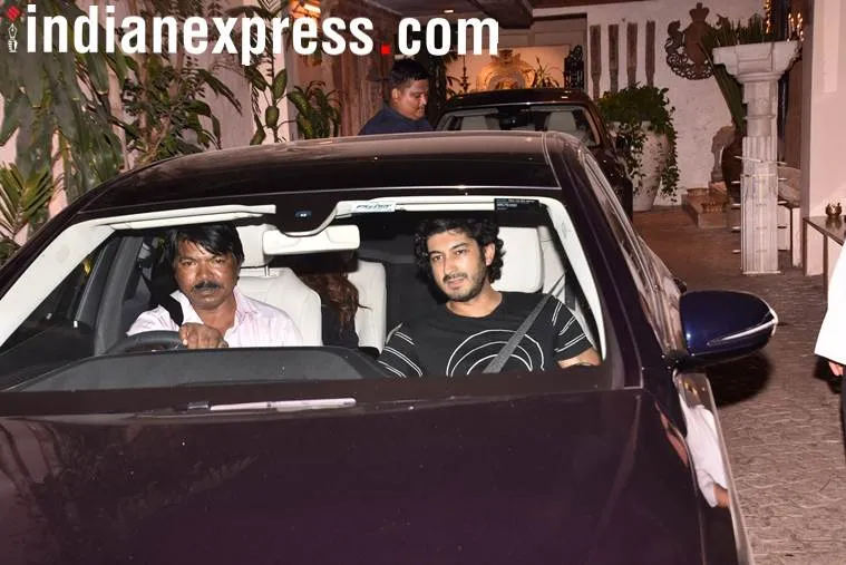 Sonam’s cousin Mohit Marwah who recently got hitched in Dubai was also spotted at her house.