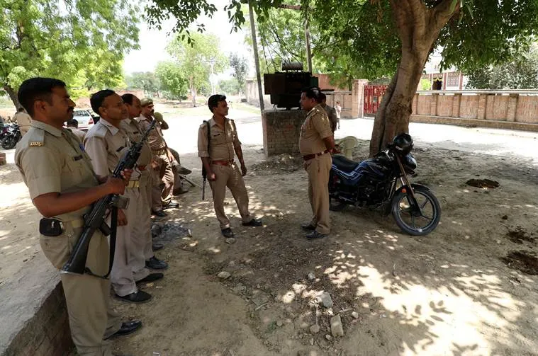 police, up, unnao