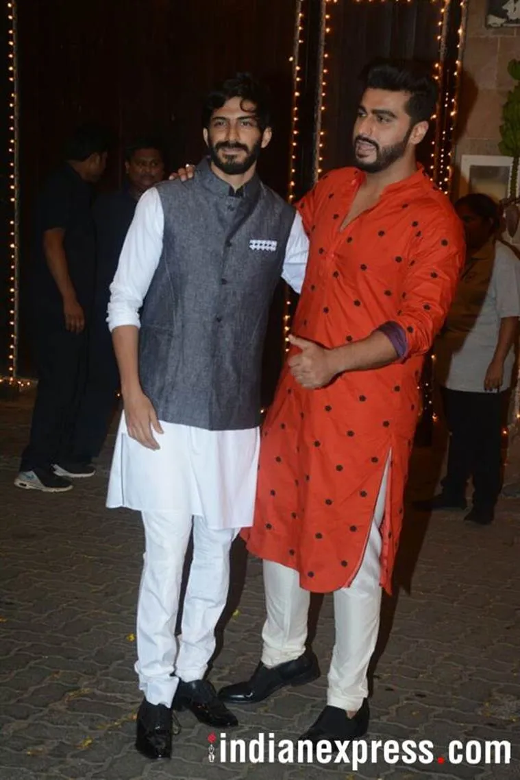 onam Kapoor’s brother Harshvardhan Kapoor was also spotted at the celebration.