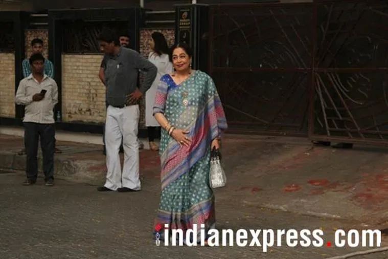Kirron Kher at Sonam Kapoor’s pre-wedding celebration.