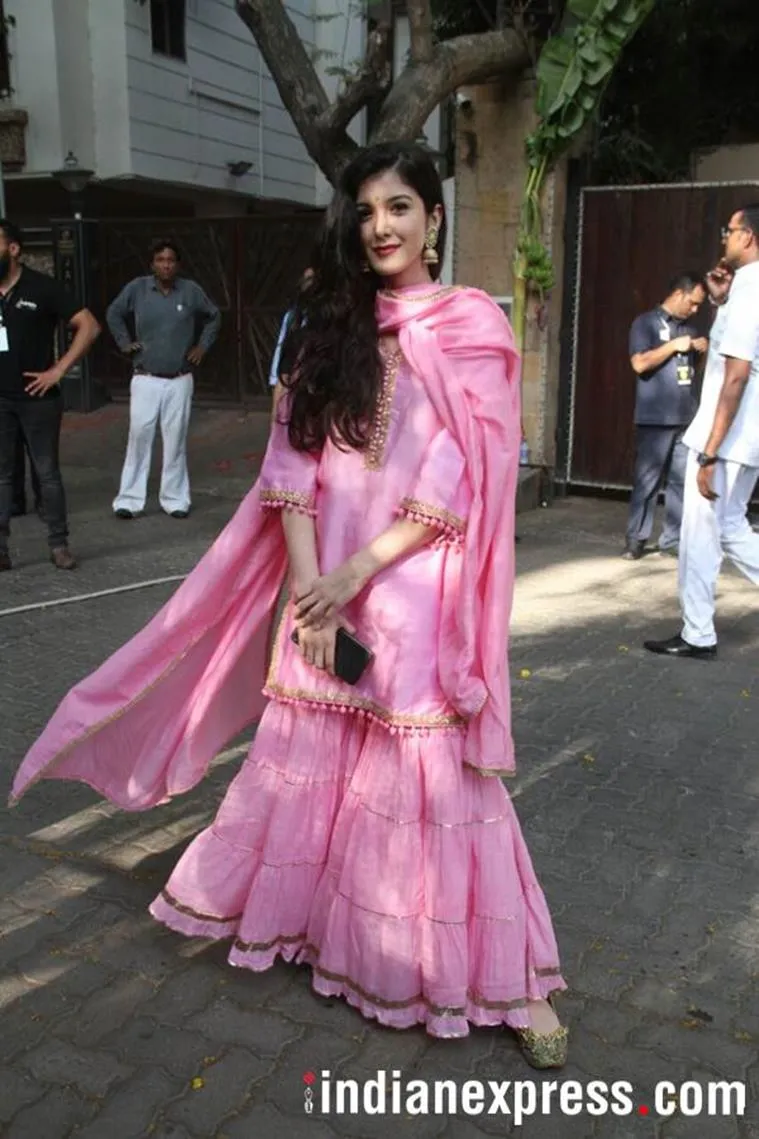 Sanjay Kapoor’s daughter Shanaya Kapoor at Sonam Kapoor’s pre-wedding celebration.