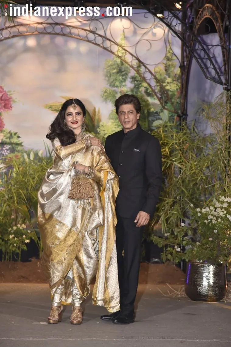 shahrukh khan, rekha