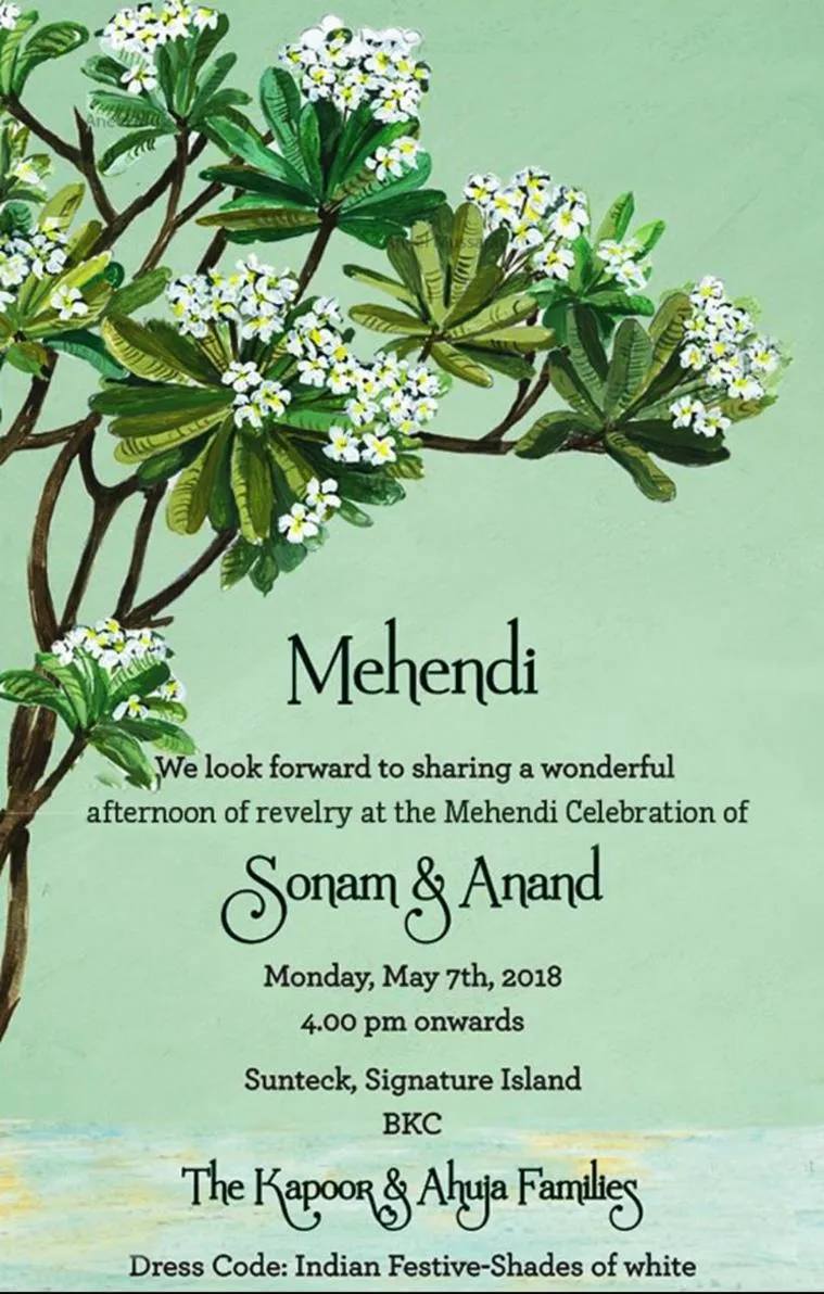 The Mehendi function will likely witness the dance performance of various friends and family members.