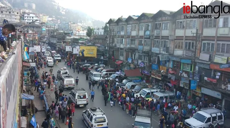 darjeeling shooting leads to hotel and cab fare hike and traffic jam
