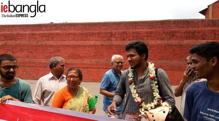 Bhangar anti power grid movement leader Dr Ratul out of jail 