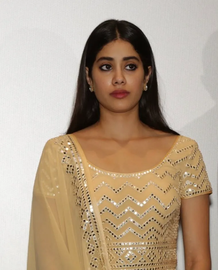 Janhvi Kapoor at the event held in Sridevi’s honour by the I&B ministry (Photo: APH Images)