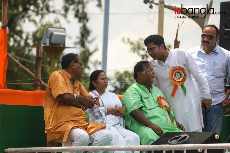 Mamata TMC Student meeting Express Photo Shashi Ghosh