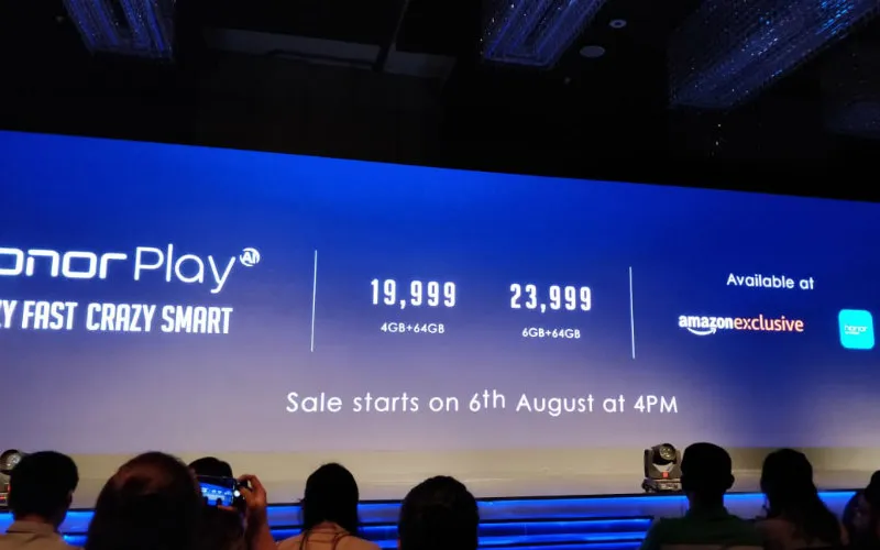 Honor Play India Launch Date: