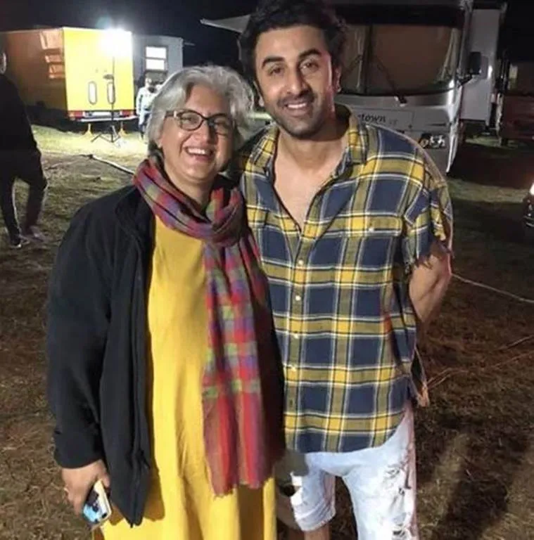 Ranbir Kapoor seems to be really enjoying his time.