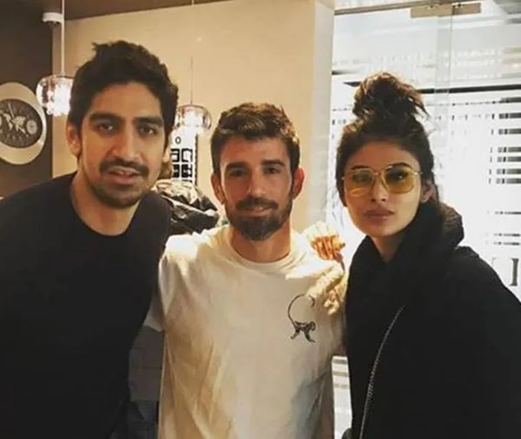 Ayan Mukerji and Mouni Roy.