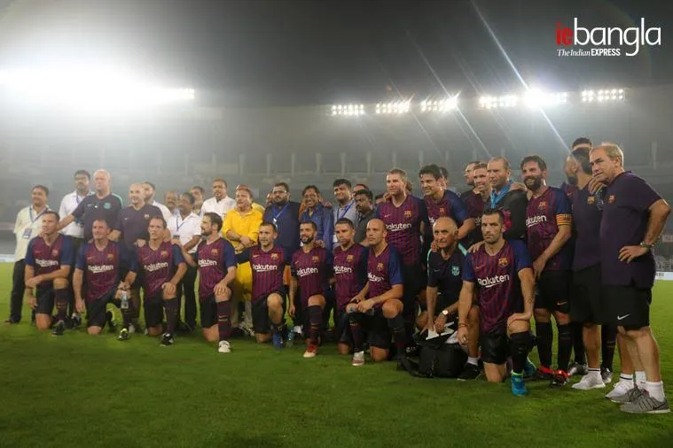 FCB VS MB match Express Photo Shashi Ghosh