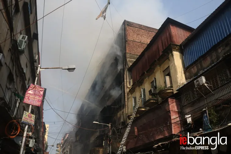 Kolkata fire Bagri market
