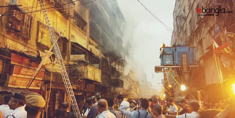 Kolkata Bagri Market fire