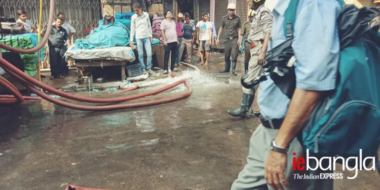 Kolkata Bagri market fire