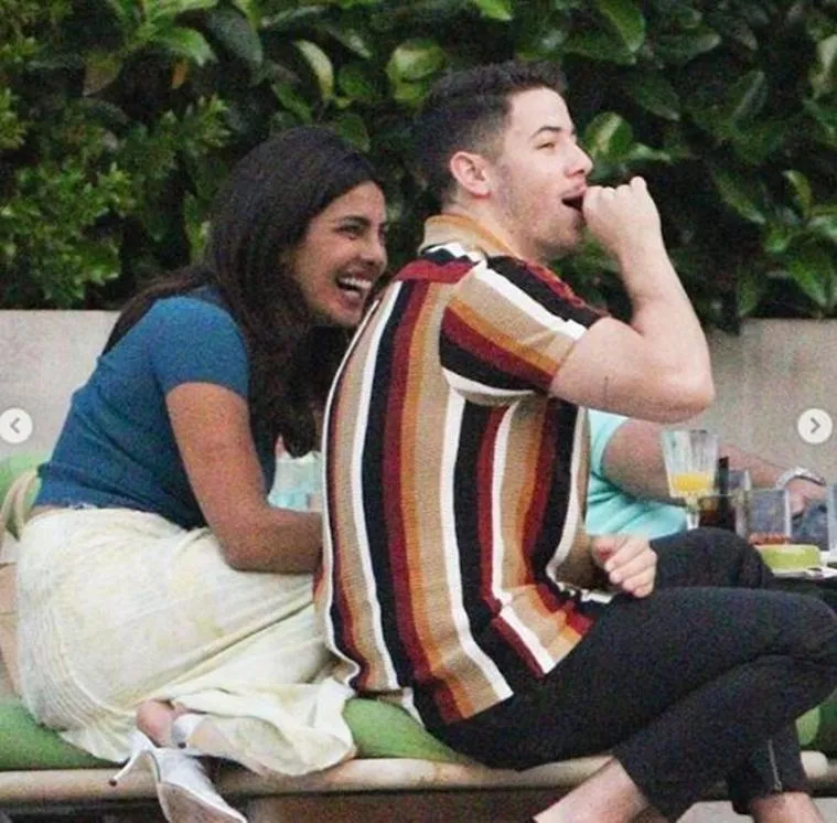 Priyanka Chopra is all smiles as she spends time with Nick Jonas in Italy.
