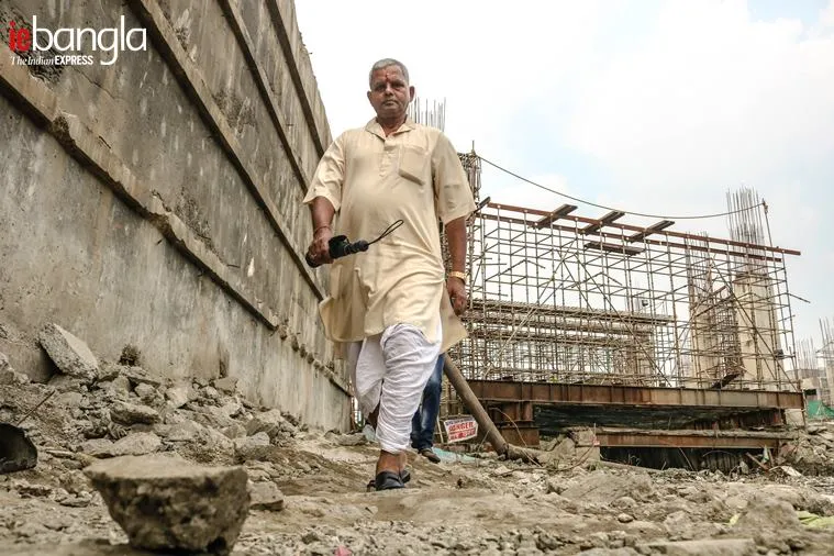 Majerhat Bridge Collapse, Baily Bridge at Majerhat, Shashi Ghosh, মাঝেরহাট, কলকাতা, ব্রিজ, শশী ঘোষ
