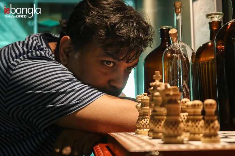 Ek Je chilo Raja Srijit Interview Pic Express Photo Shashi Ghosh