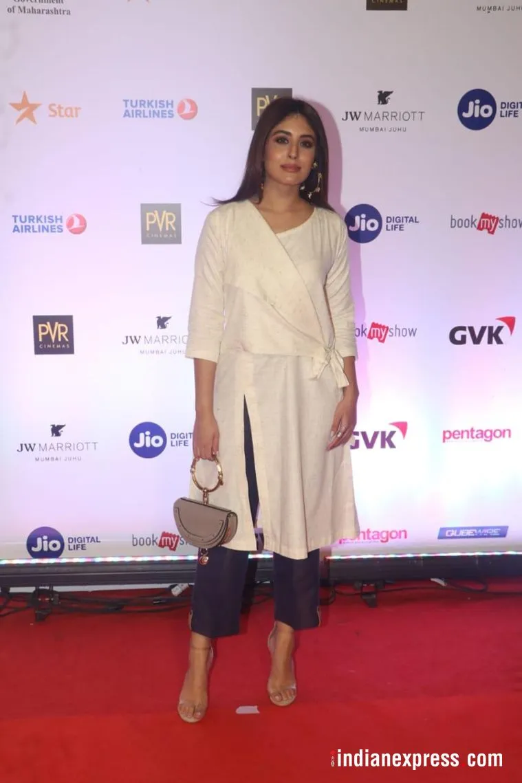 Kritika Kamra, who made her film debut with Mitron, also attended MAMI.