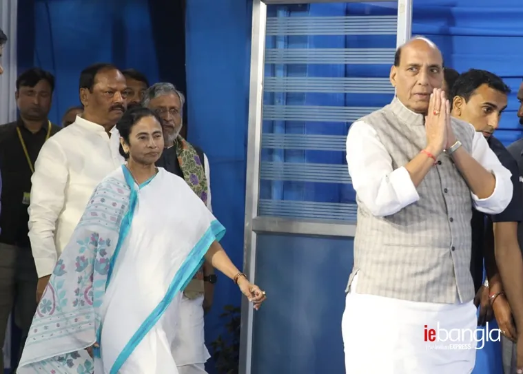rajnath sing and mamata banerjee