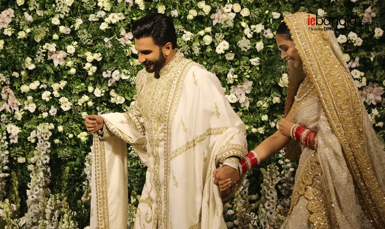 Ranveer & DeepikaÕs wedding reception at grand Hyatt on 28th November 2018.<br /> Express photo by Prashant Nadkar, Wednesday, 28th November 2018, Mumbai, Maharashtra.