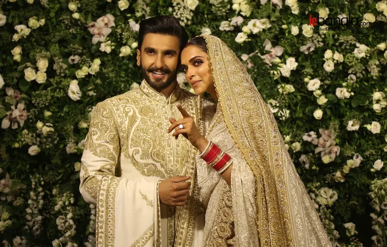 Ranveer & DeepikaÕs wedding reception at grand Hyatt on 28th November 2018.<br /> Express photo by Prashant Nadkar, Wednesday, 28th November 2018, Mumbai, Maharashtra.