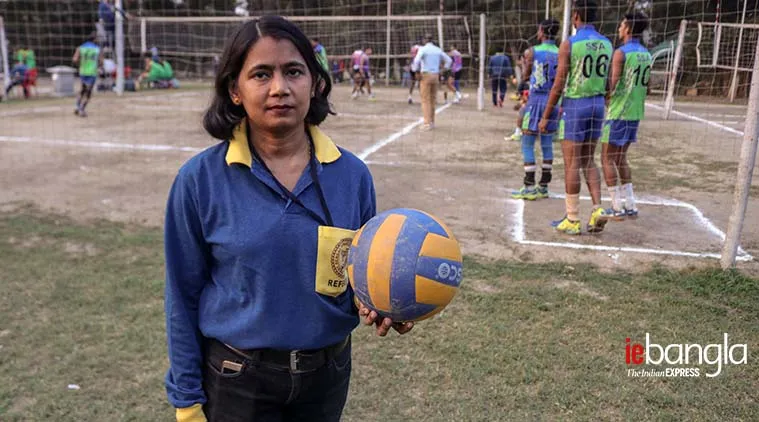 Volleyball tournamnet Express photo Shashi Ghosh