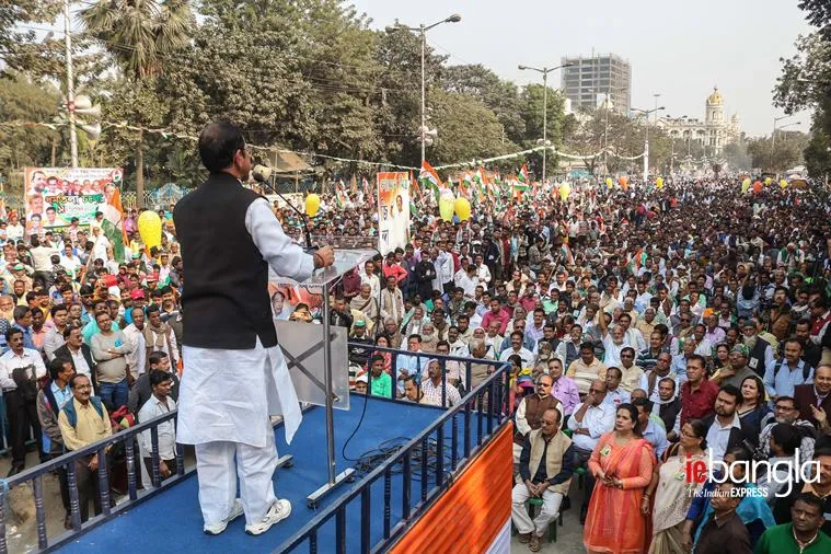 Congress janasabha Express Photo Shashi Ghosh
