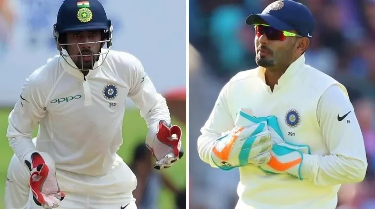 Rishabh Pant and Wriddhiman Saha