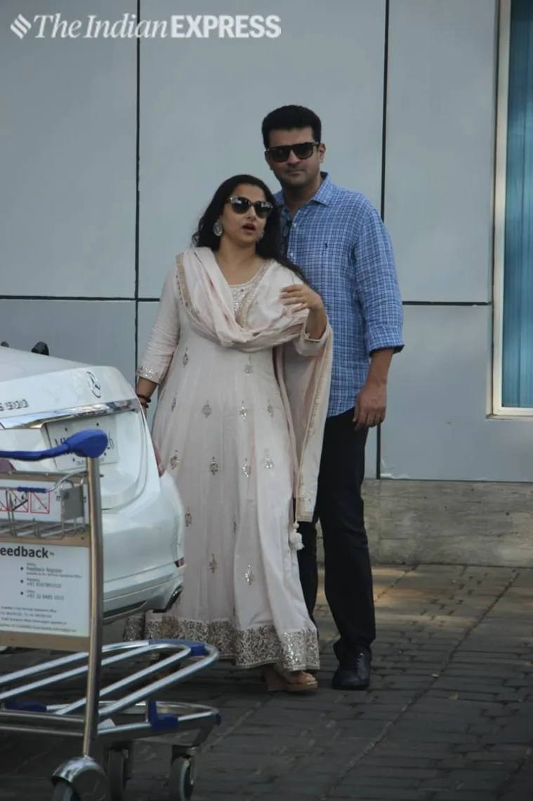 Vidya Balan with husband Siddharth Roy Kapur (Photo: Varinder Chawla)