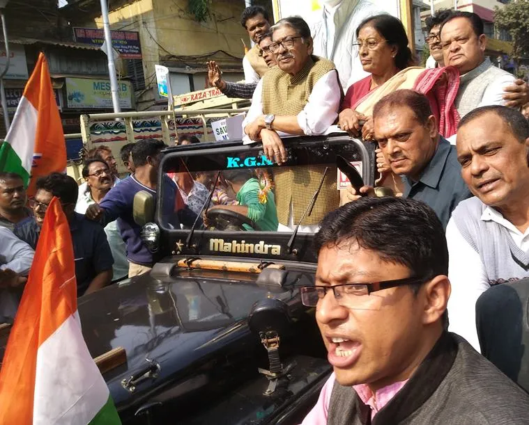 congress, somen mitra, chitfund scam, congress rally,