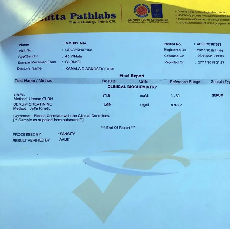 mysterious kidney ailment birbhum