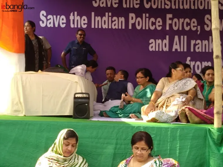 Mamata Banerjee on Dharna Live, ধর্নায় মমতা, মমতা