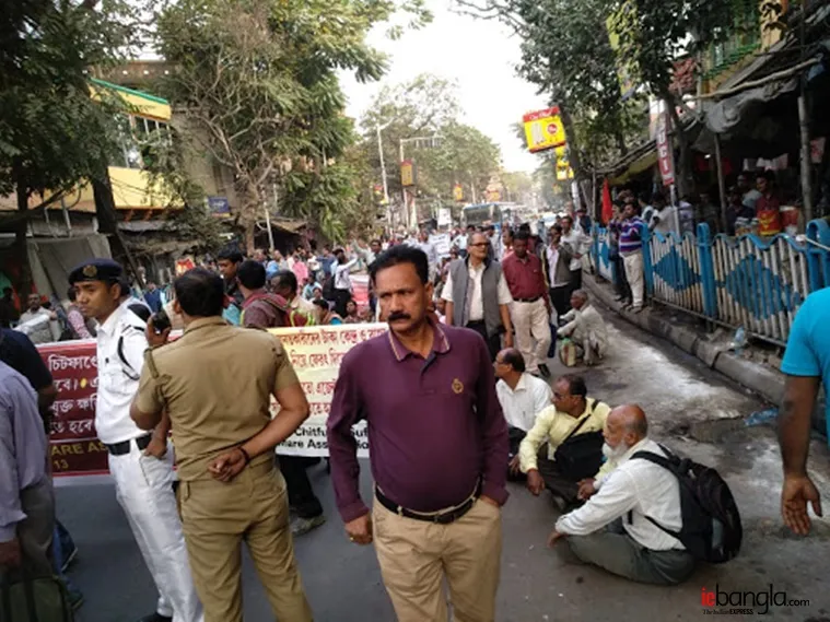 mamata dharna, মমতার ধর্না