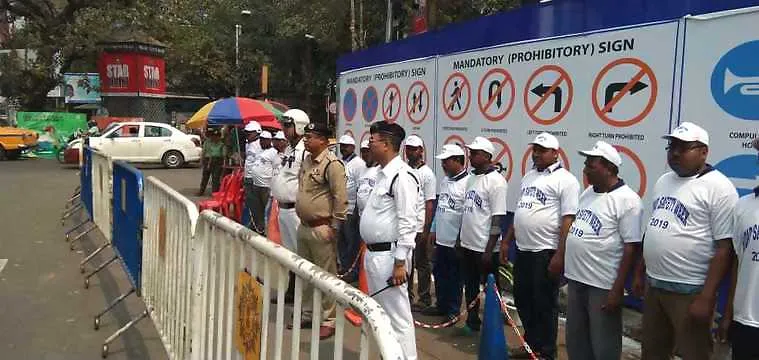 Kolkata traffic safety week 