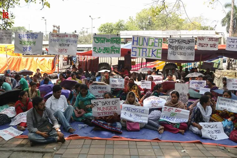 ssc candidate, hunger strike, 