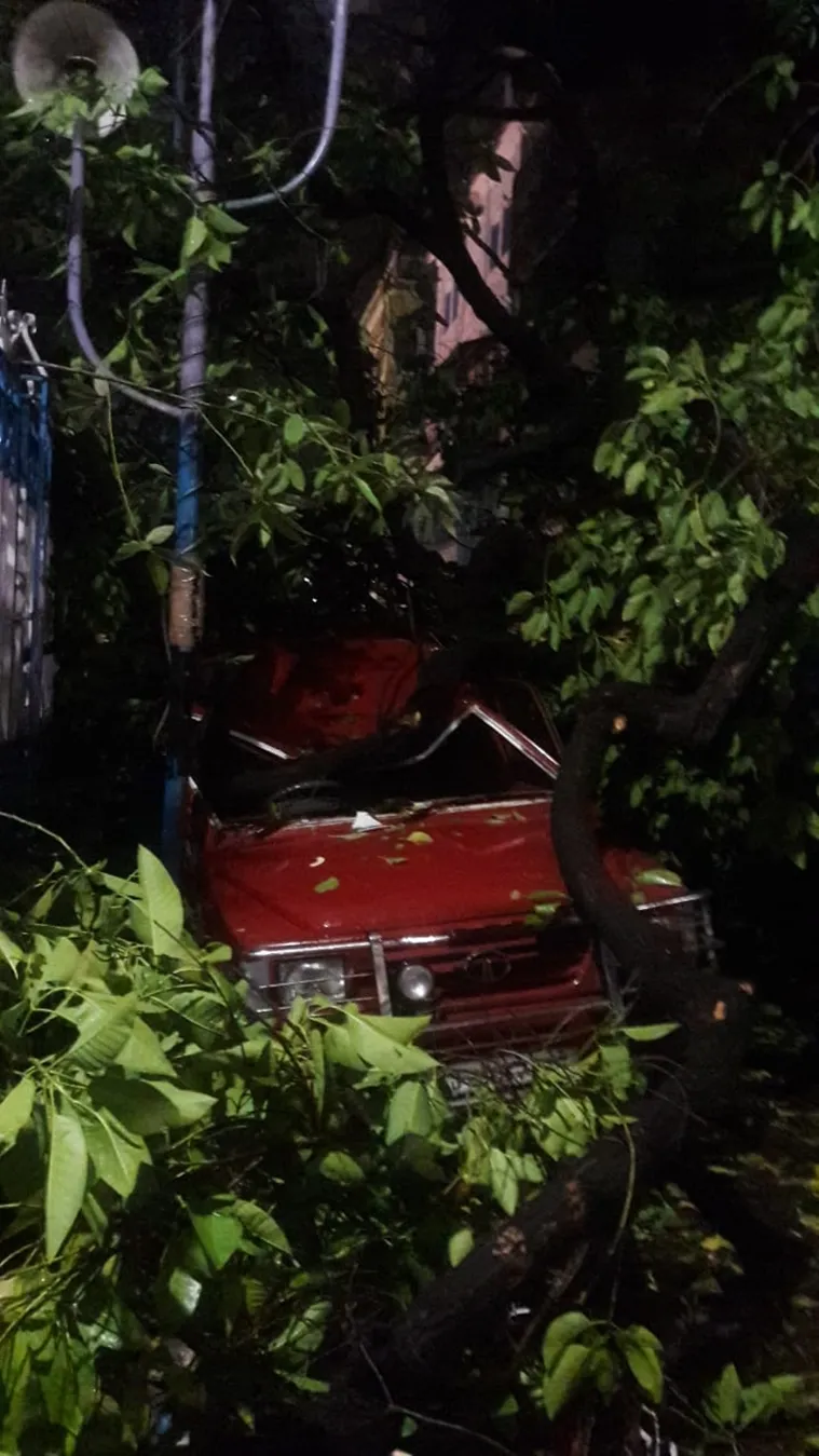 kolkata rain storm