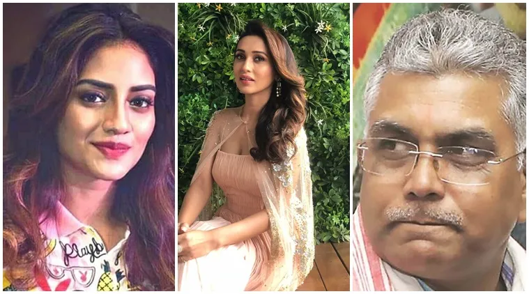 nusrat, mimi, dilip ghosh, নুসরত, মিমি, দিলীপ ঘোষ