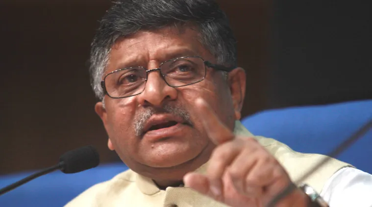 ravishankar prasad, রবিশংকর প্রসাদ