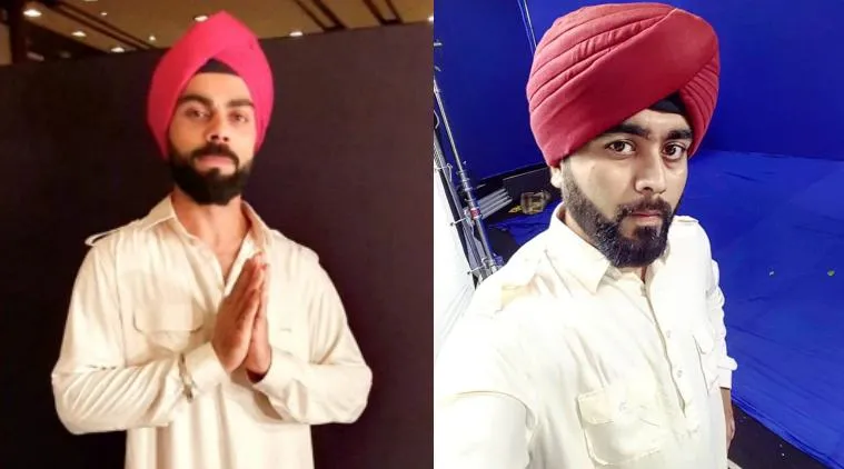 Virat Kohli look alike Kolkata's Ratul Ganguly
