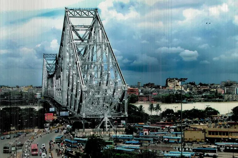Howrah Bridge from Howrah Station
