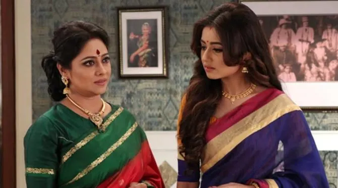 Anjana Basu and Swastika Dutta in Bijoyini