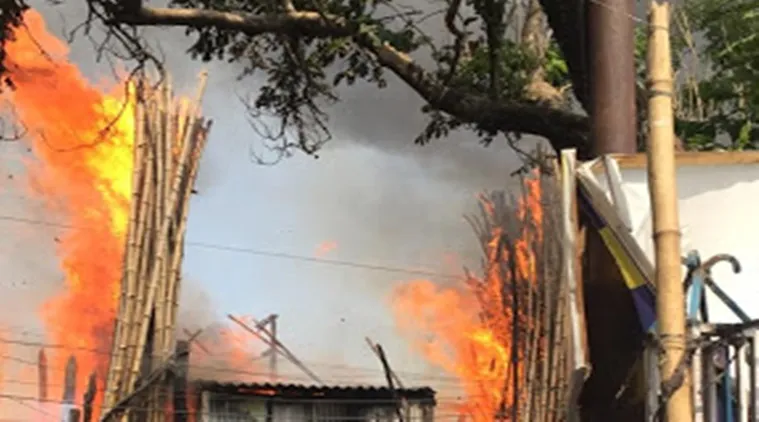 kolkata fire, কলকাতায় আগুন