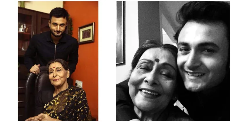 Sean Banerjee with Supriya Chowdhury